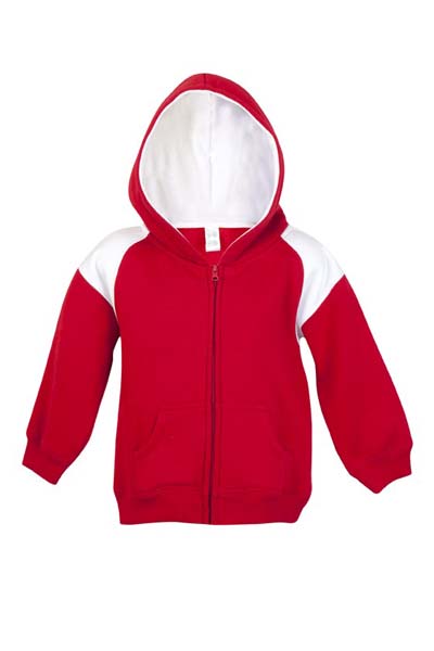 Babies Shoulder Contrast Hoodie image4